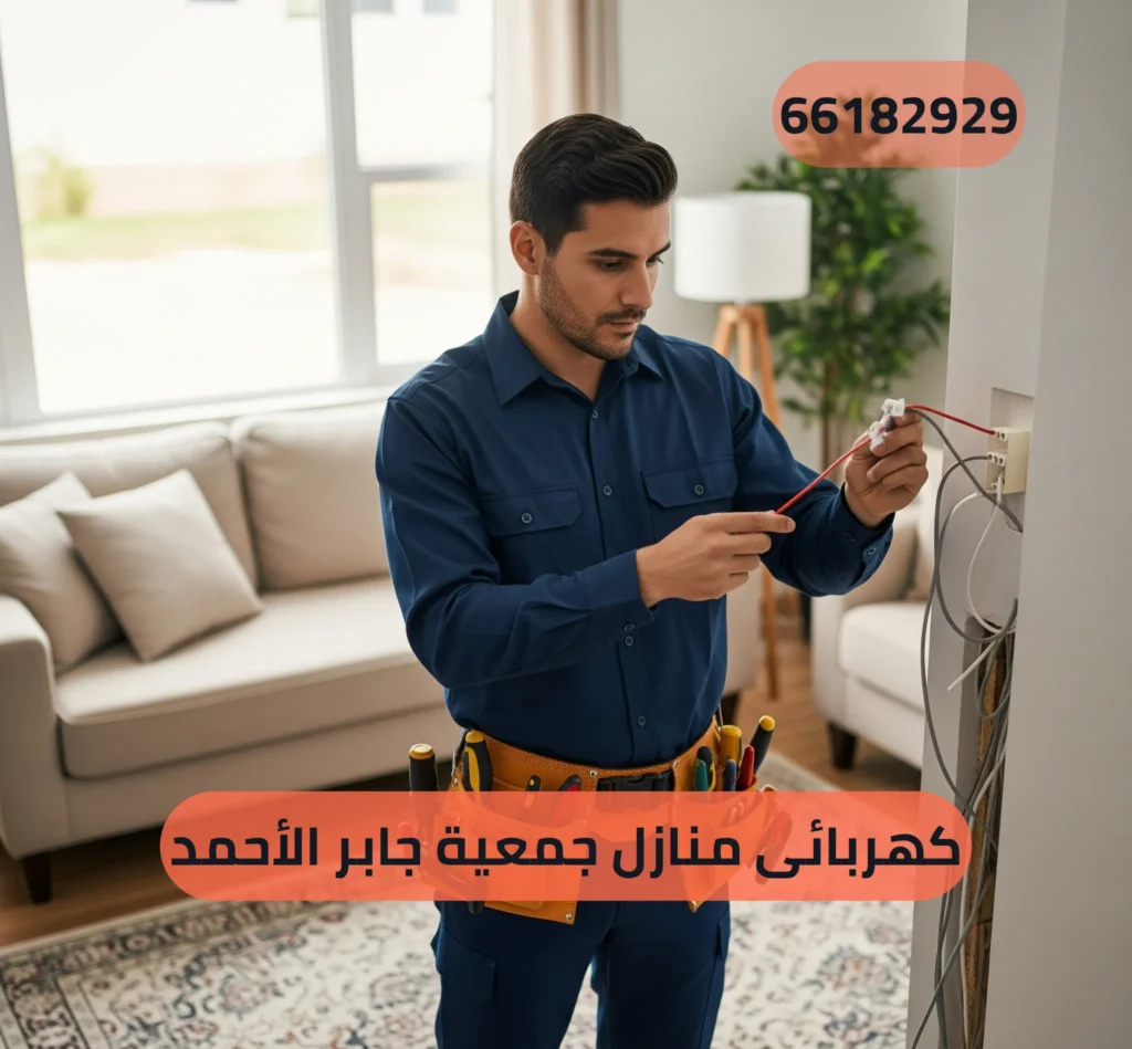 فنى كهربائى جمعية جابر الأحمد