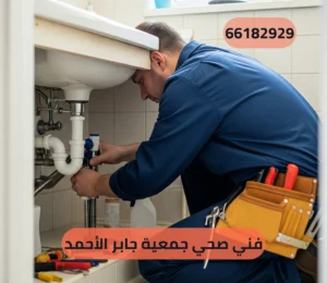 فني صحي جمعية جابر الأحمد